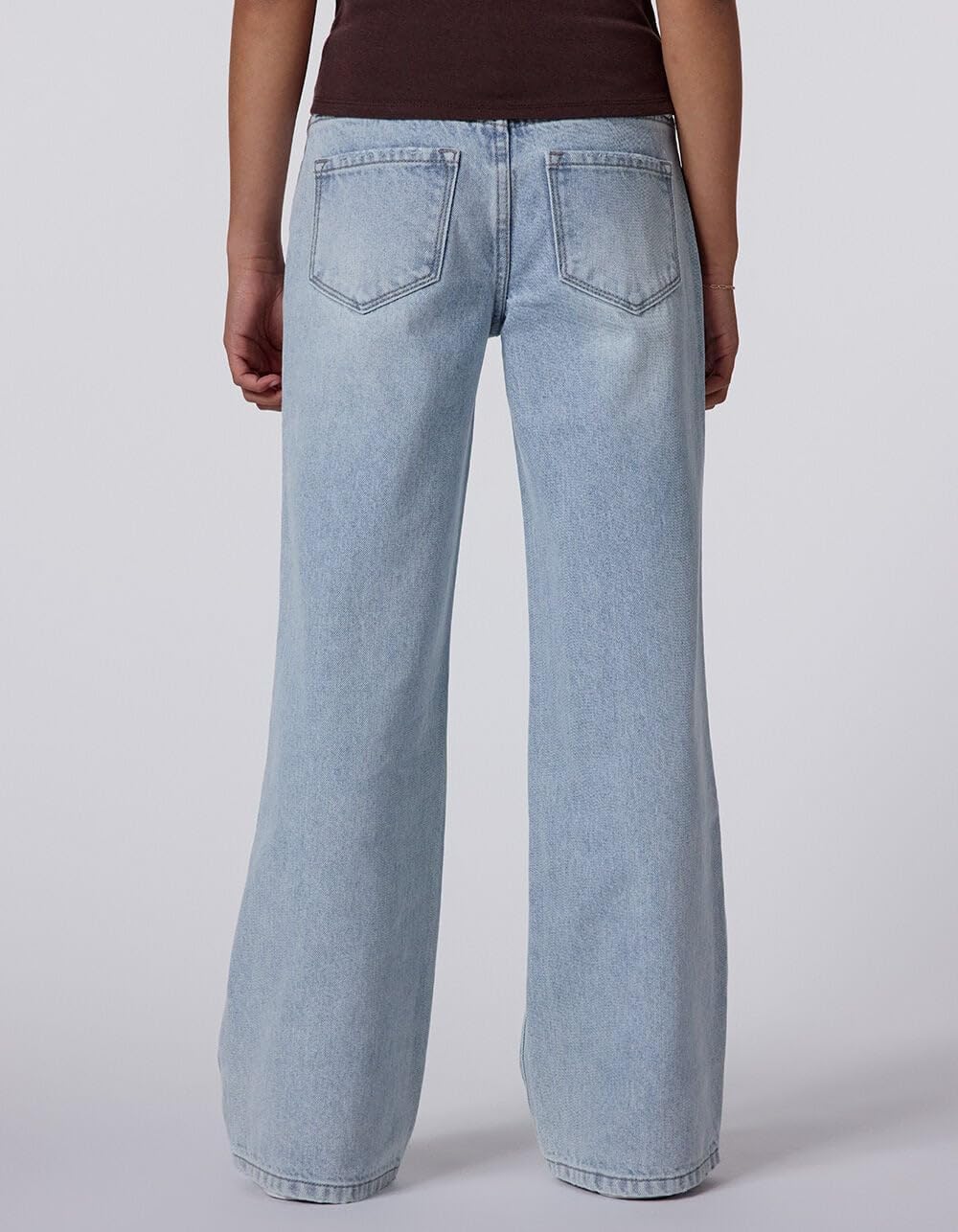 Rsq Girls Low Rise Wide Leg Jeans