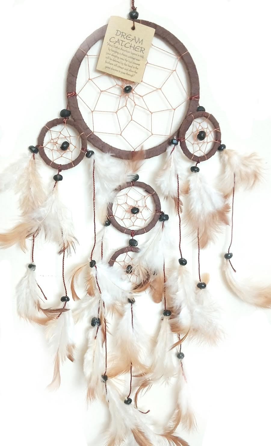 BROWN DREAMCATCHER BEAUTIFUL ITEM DREAM CATCHER