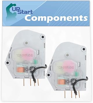 2x W10822278 Refrigerator Defrost Timer Replacement for Whirlpool