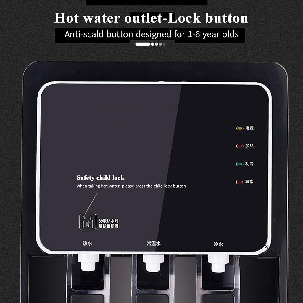 Dispensador De Agua Vertical Actualización De Piso Dispensador De Enfriador De Agua Carga Bot Enfriador De Agua Embotellada Fría Dispensa Agua Ambiental O Enfriada Para El Hogar Y La Oficina Dispensad