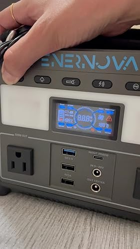 Amazon.co.jp: ENERNOVA Portable Power Supply, ETA 600W High Output
