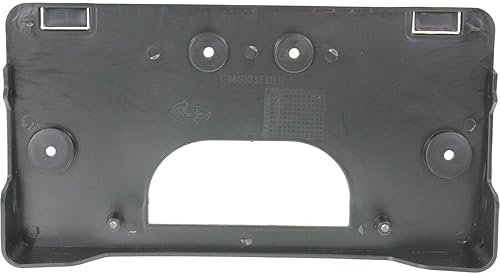 Miniatura 5 de DAT AUTO PARTS Cubierta de parachoques delantero, marco de matrícula, soporte de montaje para camioneta GMC Sierra 1500 2500 2007, plástico