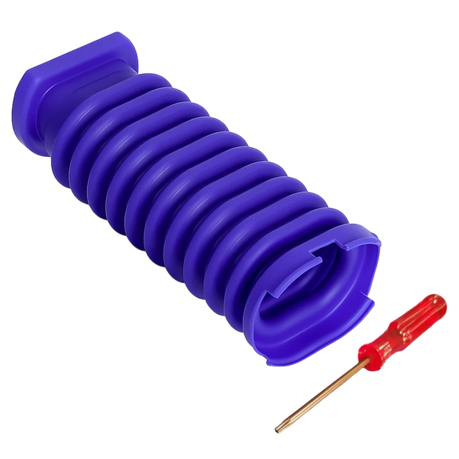 alloneslife Suction Head Roller Hose Vacuum Cleaners Lower Duct Easy Attachment Replacement Hoses for 6 7 8 V10 11 15 Vacuum Lower Duct