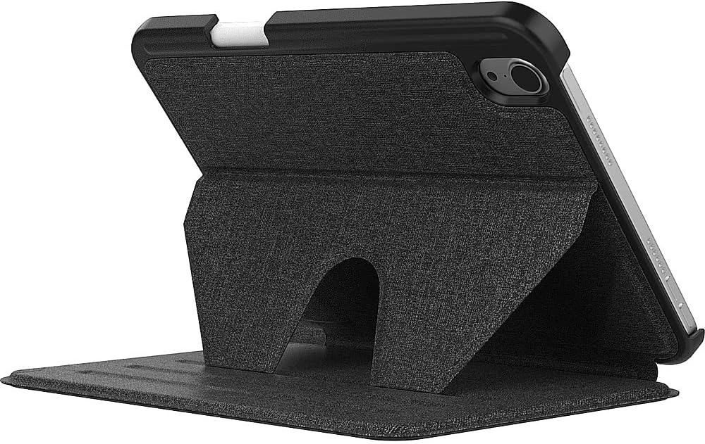 Sahara - Multi-Angle Case for iPad mini (A17 Pro) and iPad mini (6th Generation 2021),Black, (TB00045)