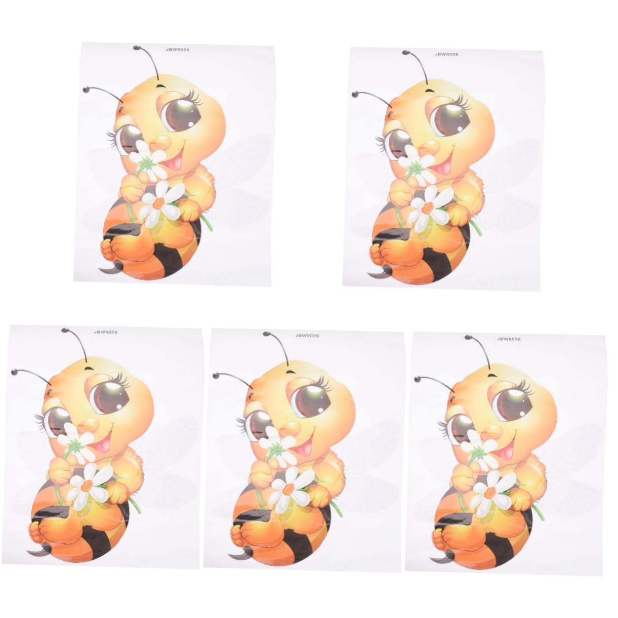 Stickers muraux abeille jaune pour creer un nid douillet dans la chambre bebe et enfant