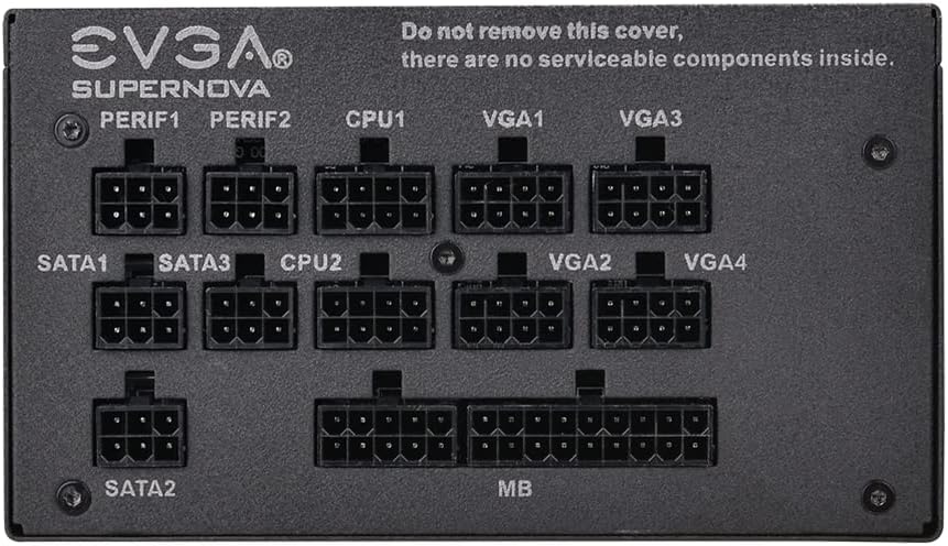 EVGA SuperNOVA 850 G+, 80 Plus Gold 850W, Fully Modular, FDB Fan thumbnail 5
