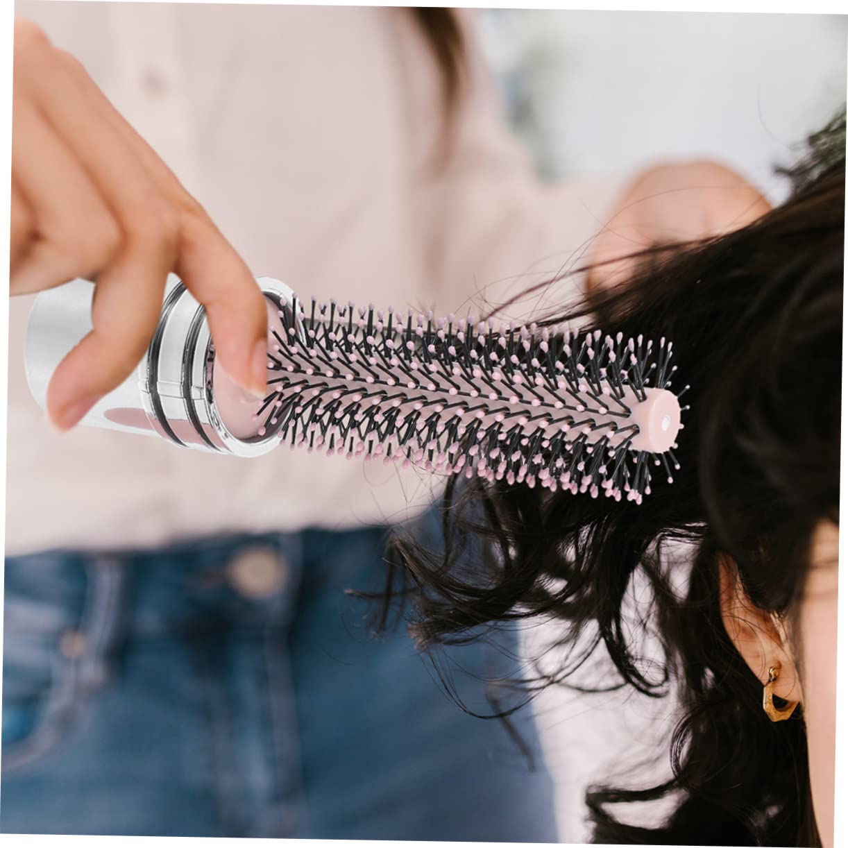 Didiseaon 2 Juegos De Peines Estáticos Para Desenredar El Cabello Cepillos Para Peinar El Cabello Cepillos Para Cabello Rizado Para Mujeres Uso En Seco O Húmedo 2 Unidades.