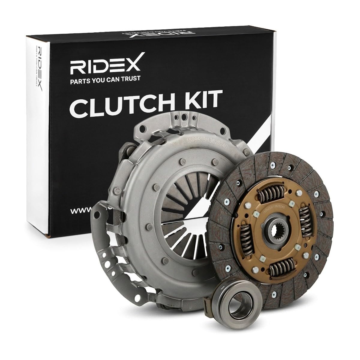 RIDEX 479C0173 Kit frizione con cuscinetto disinnesto con disco frizione Compatibilità con CHEVROLET SPARK M300