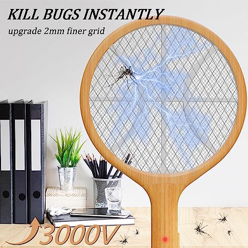 Endbug 2 Pack Electric Fly Swatter & Handheld Bug Zapper Racket For Indoor And Outdoor #TOP2