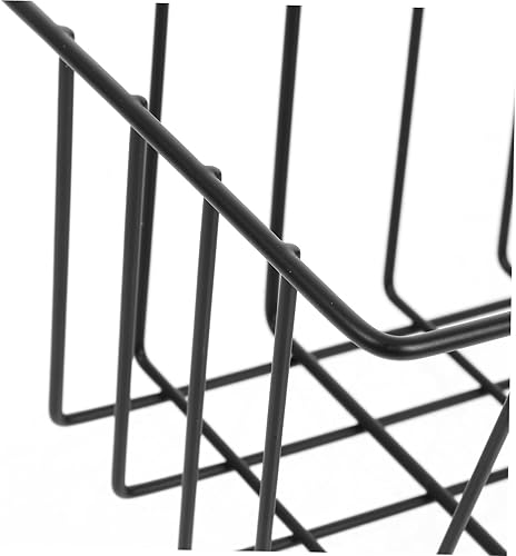 Miniatura 5 de Cesta colgante de hierro, cesta de alambre pequeña, cesta de hierro para cocina, cesta de pared, contenedores de almacenamiento de artículos