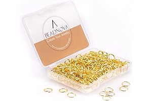 BEADNOVA 8mm Open Jump Rings: A Must-Have for Jewelry Enthusiasts