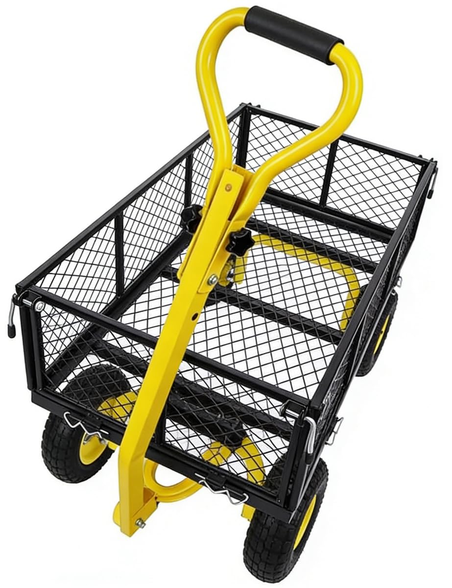 ガーデンカート 耐荷重400KG カゴ台車 メッシュ台車 アウトドアカート369 Amazon.co.jp: TUIYIDUO ガーデンカート 耐荷重 400KG スチール