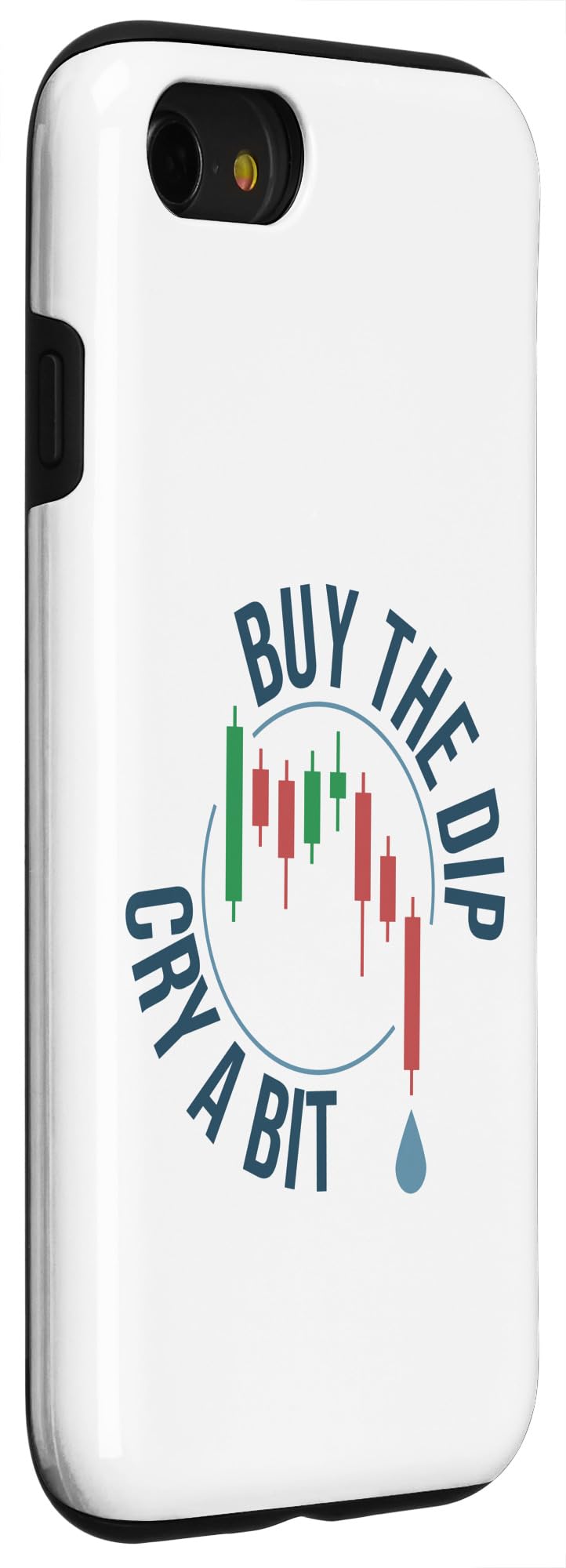 Amazon.com: iPhone SE (2020) / 7 / 8 Buy the Dip Cry a Bit - Crypto Trading  Investors Traders Case : Cell Phones & Accessories