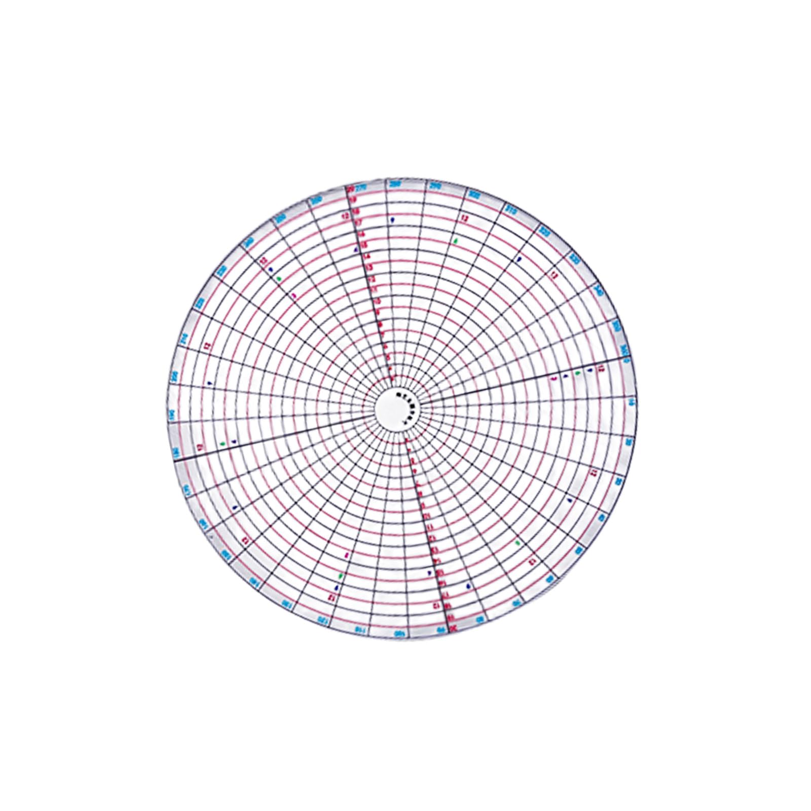 Circular Divider for Pottery and Art, Clear Markings and Sturdy Acrylic Construction Pottery Measuring Tool