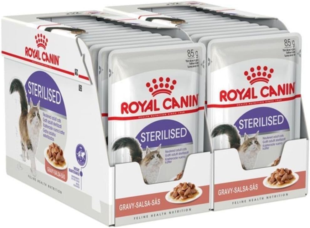 Royal Canin Sterilised Gravy Kısırlaştırılmış Kedi Yaş Maması 85 Gr 24 Adet