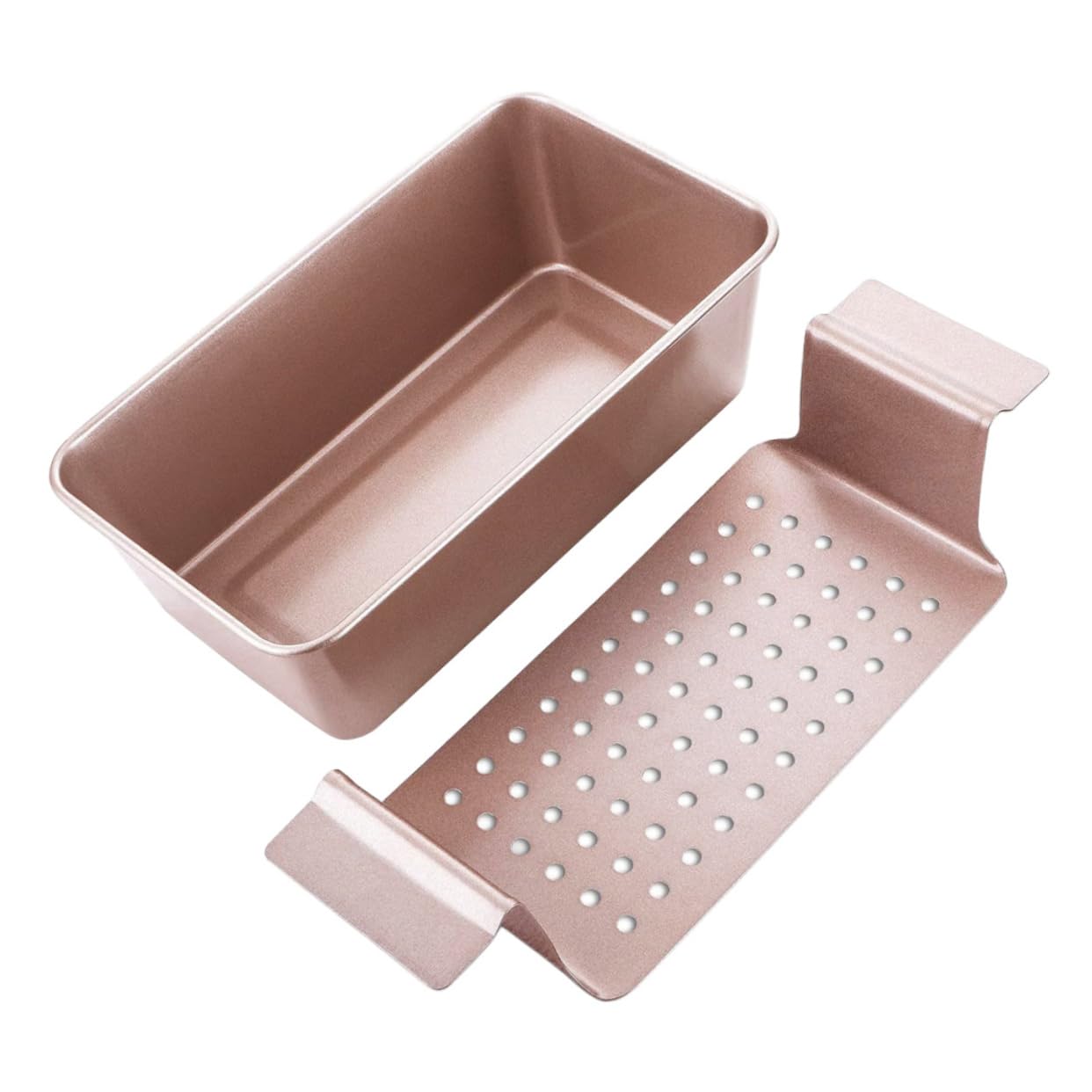 Cabilock Molde para Pan Antiadherente de Acero al Carbono, Fácil de Limpiar y Reutilizable, para Horno y Cocina, Adecuado para Tostadas Caseras