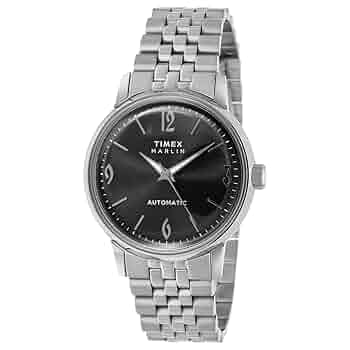 ♢timx♢ Amazon.com: Timex Men's T2P132 Highland Street Silver-Tone