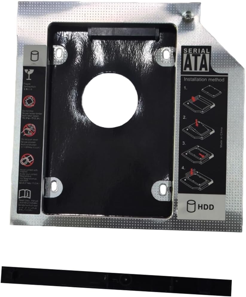 9.5mmノートpcドライブマウンタ セカンド 光学ドライブベイ用/hddマウンタよりcd/dvd Rom Hdd Caddy に置き換え 内蔵セカンドhddアダプター