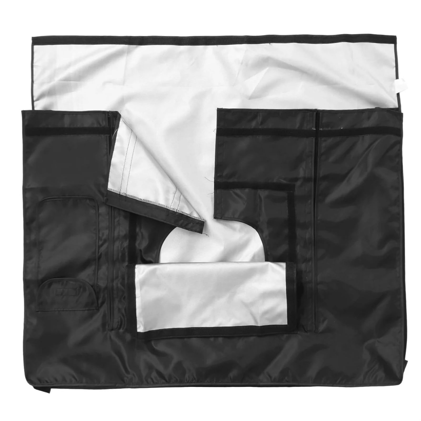 Cubierta protección de pantalla para exteriores Cubierta de TV Paño microfibra Proteger pantalla impermeable al aire libre para televisores al aire libre montados en la pare(46-48INCH)
