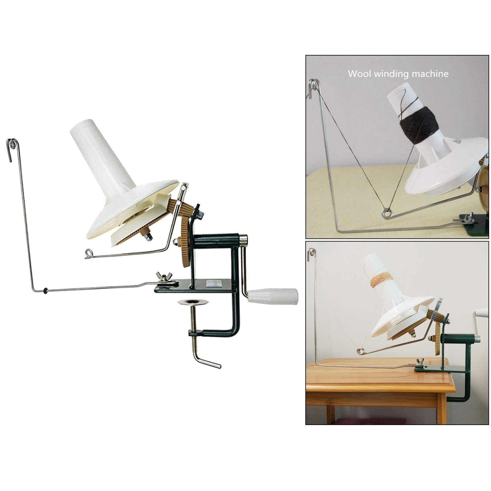 Devanador De Hilo Con Manivela Metálica Flexible