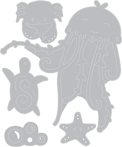 Miniatura 2 de Sizzix Under the Sea Dies, Multicolor