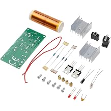 15W for mini for tesla Coil Plasma Speaker DIY Electronics Kit, DC 15-24V High for frequency Arcing Module for Wireless Music Playback and Fluorescent Lamp Lighting