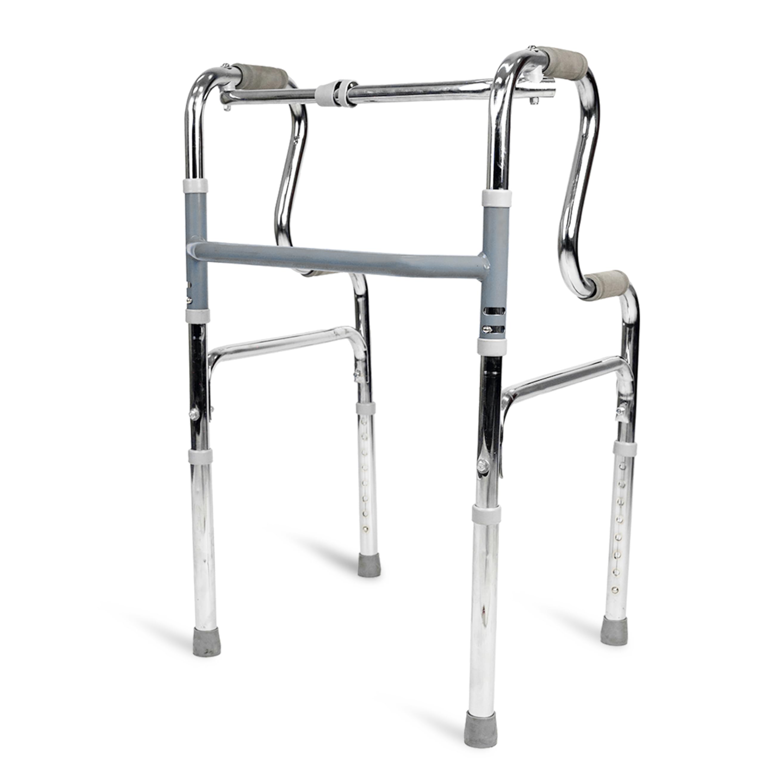 AGEasy (Max Group) Step Walker | Rising Aid, Dual Reciprocal Mode, Light Weight, Height Adjustable, Stand Assist | Sturdy Aluminium Frame Supports upto 100kg Weight | 1 Button Foldable Walker (B0CR1CCY15) Amazon Price History, Amazon Price Tracker