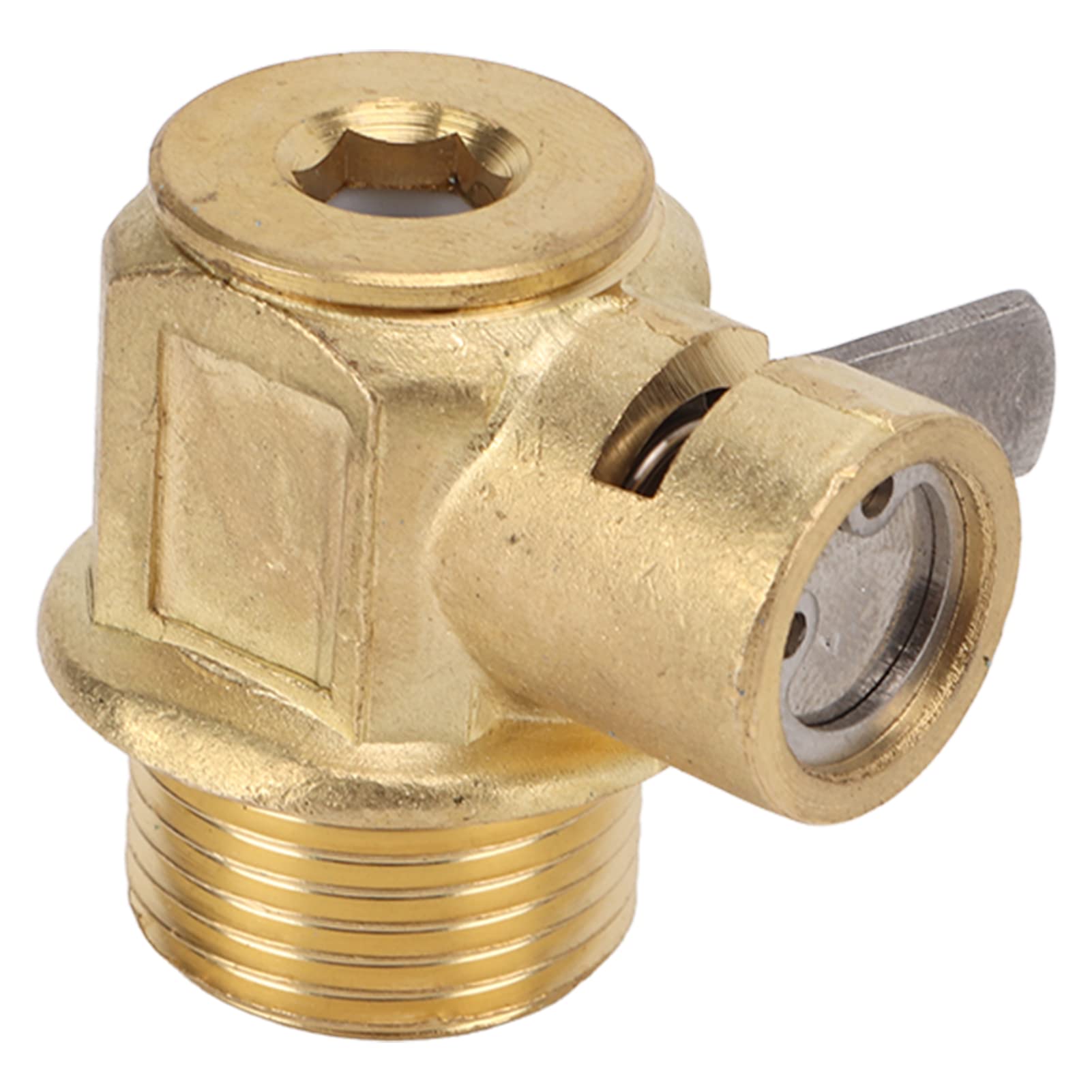 aqxreight Soupape de Vidange D'huile Rapide du Moteur, Soupape de Vidange D'huile Rapide du Moteur M18‑1.5 F104 de Remplacement pour Voitures, Camions Légers