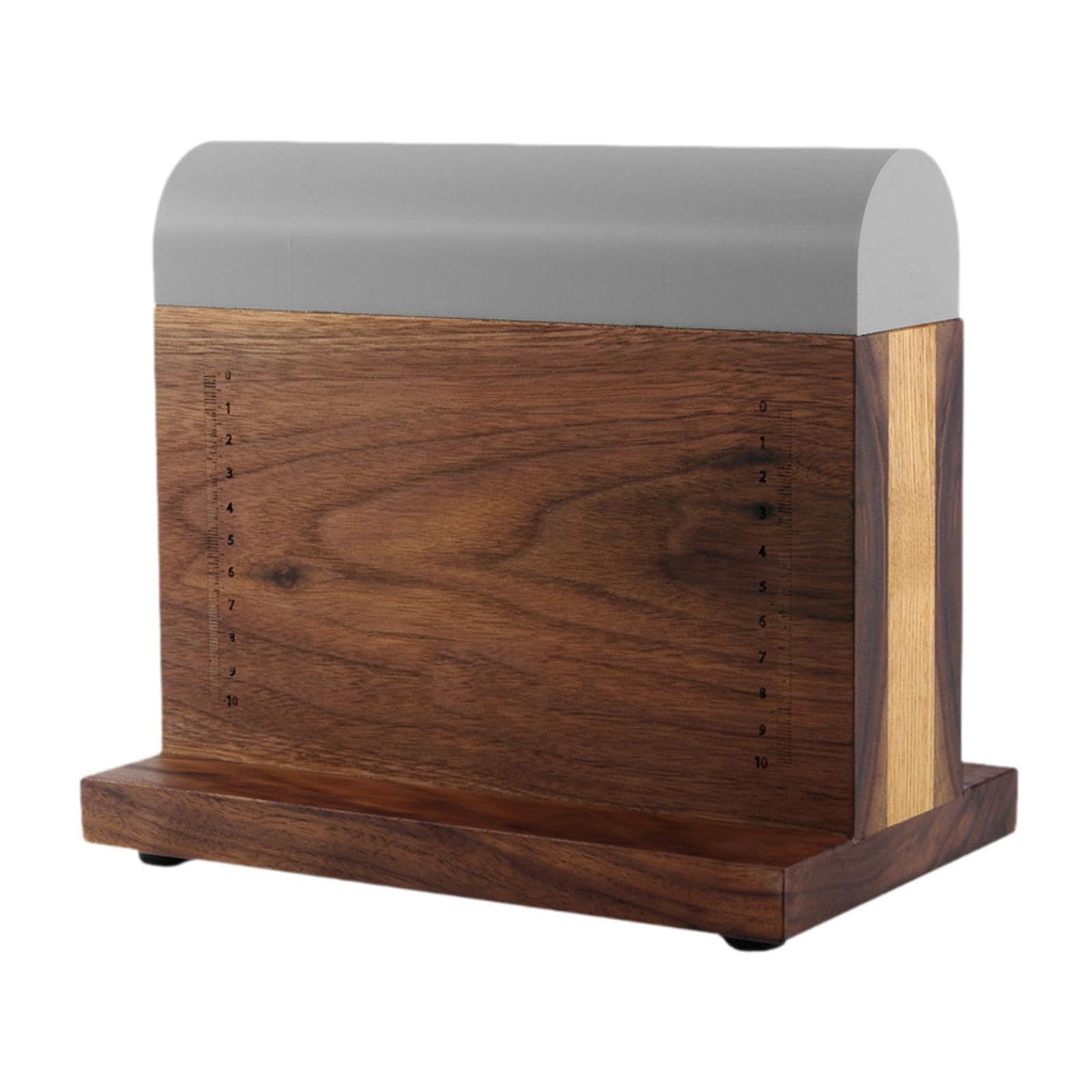 Holz-Leder-Biegewerkzeug, Mehrzweck-Biegewerkzeug aus Holz, schwarzes Walnussholz, Material für Lederwaren, Geldbörsen und Gürtelproduktion