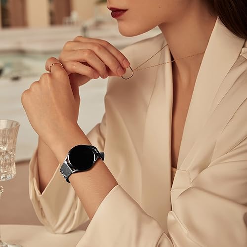 Miniatura 10 de GEAK Correa de cuero compatible con Samsung Galaxy Watch 5 de 1.575 pulgadas, 1.732 pulgadas, Galaxy Watch 6Watch 4 de 1.732 pulgadas, 1.575