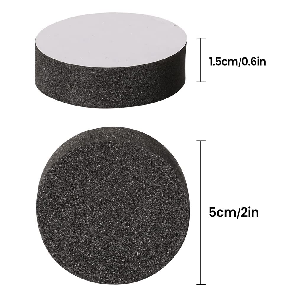 Fzzuzdlap 72 Stuks Bloempot EVA Risers Anti-Skid Tuinieren Pot Pads Onzichtbare Bloempot Voeten Zelfklevende Voeten Risers Tray Risers Gemakkelijk te gebruiken