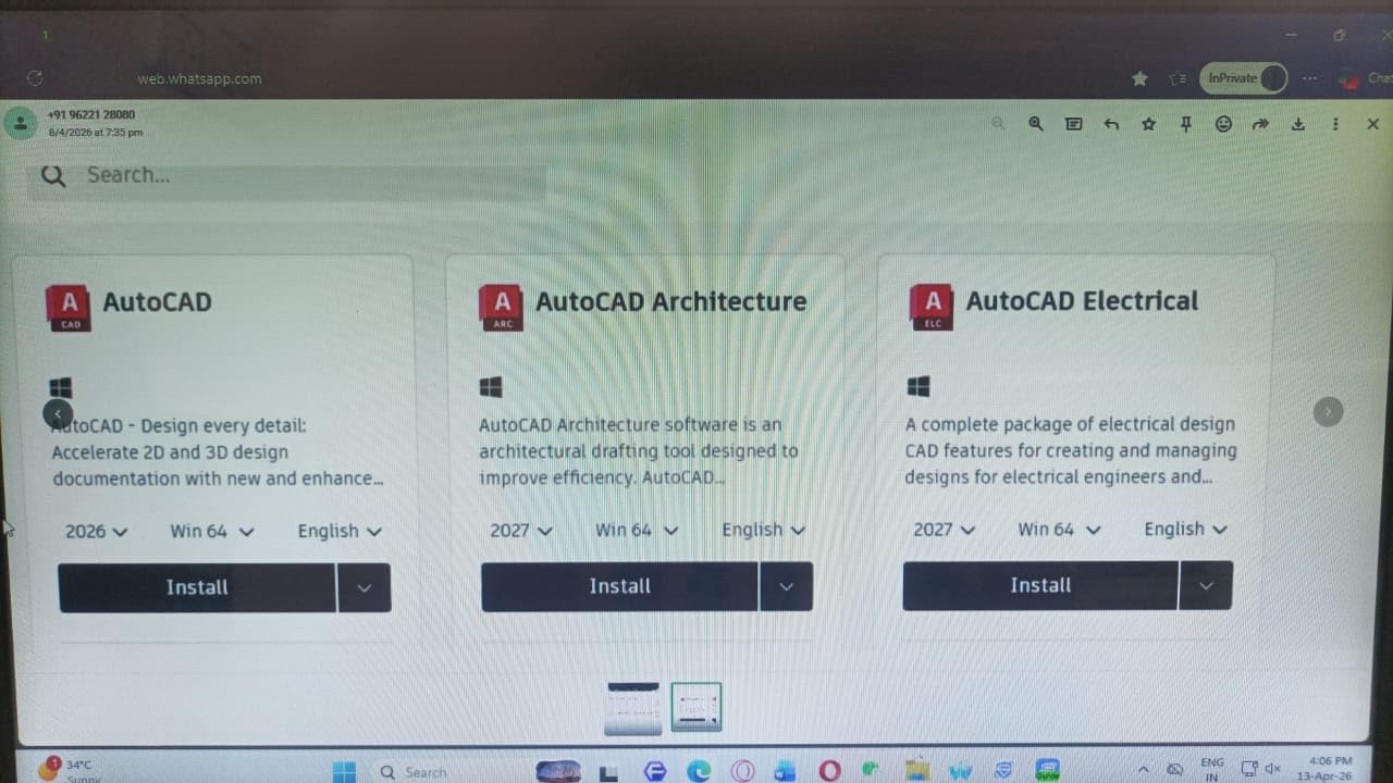 Autocad Amazon AutoCAD (New 2027 Edition with Advance Ai) 3 Years (Full Version ...