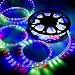 GotHobby 50'ft RGB Multi-color 2 Wire LED Rope Light Red Green Blue Yellow Home Christmas Lighting