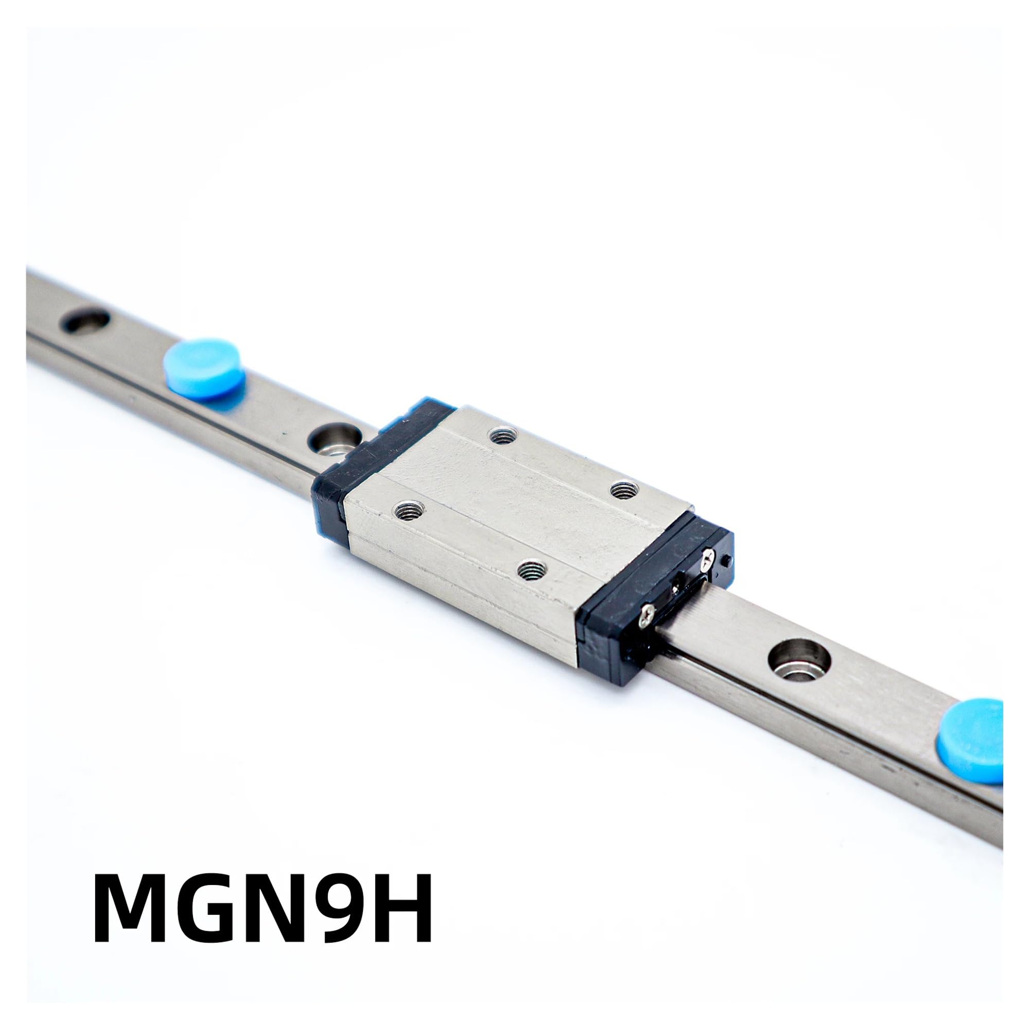 Miniaturowa seria prowadnic liniowych Slip do ruchu liniowego z pojedynczym wózkiem liniowym prowadnica liniowa(MGN9H, 500 mm)