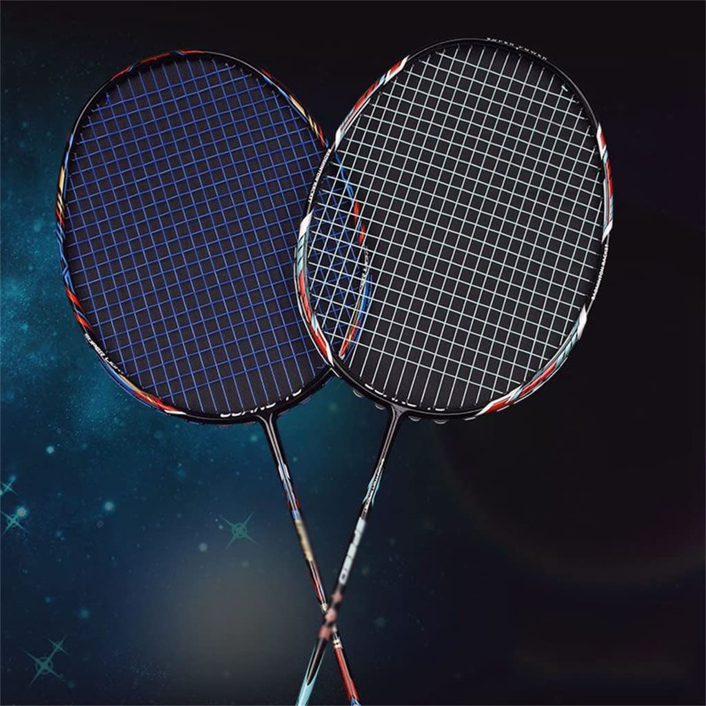 Offensive and Defensive Badminton Racket 4U Full Carbon Smash Badminton Racket(B)