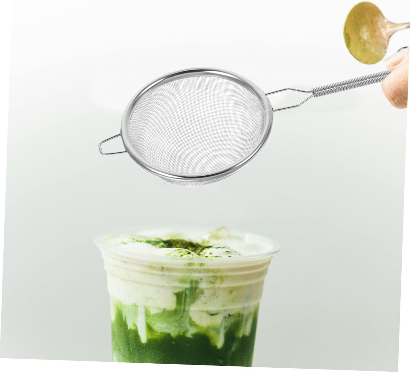 Stainless Steel Tea Strainer Spoon with Fine Mesh for Loose Tea