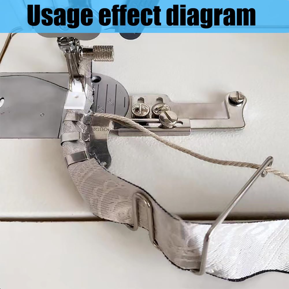 【PHARFAITE】PIPING BINDER T-BACK Amazon.com: Piping Cord Folder Binder for Single Needle Bernina
