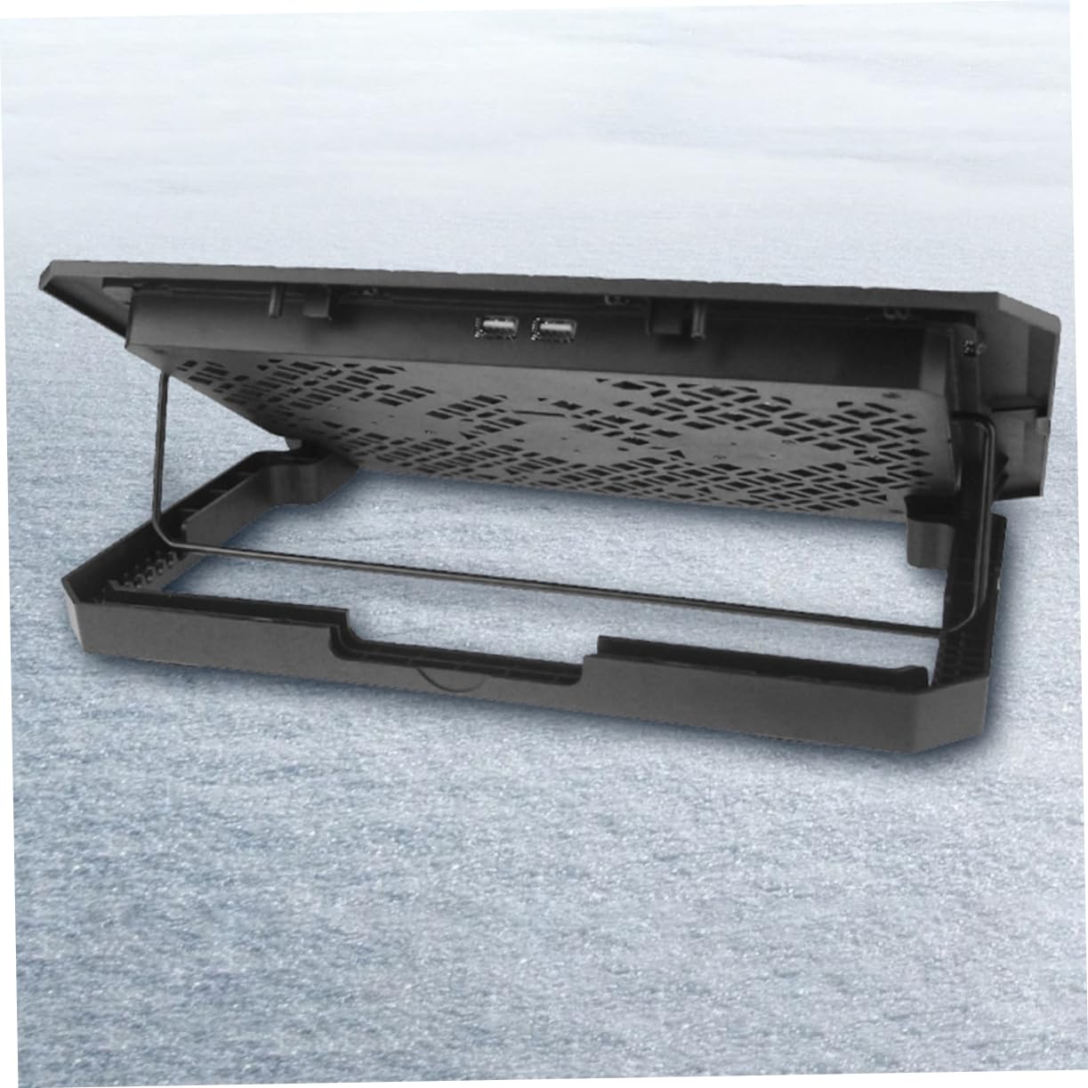 Soporte Enfriador para Computadora Portátil 15, 6 Pulgadas Negro Abs | Celebracion Verano, Laptop Cooler y Ventiladores Laptop, Base para Portatil y Soporte Vertical Portatil