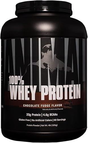 Miniatura 2 de Animal 100% proteína de suero en polvo  Mezcla de suero de leche para antes o después del entrenamiento, recuperación y furia, suplemento en polvo