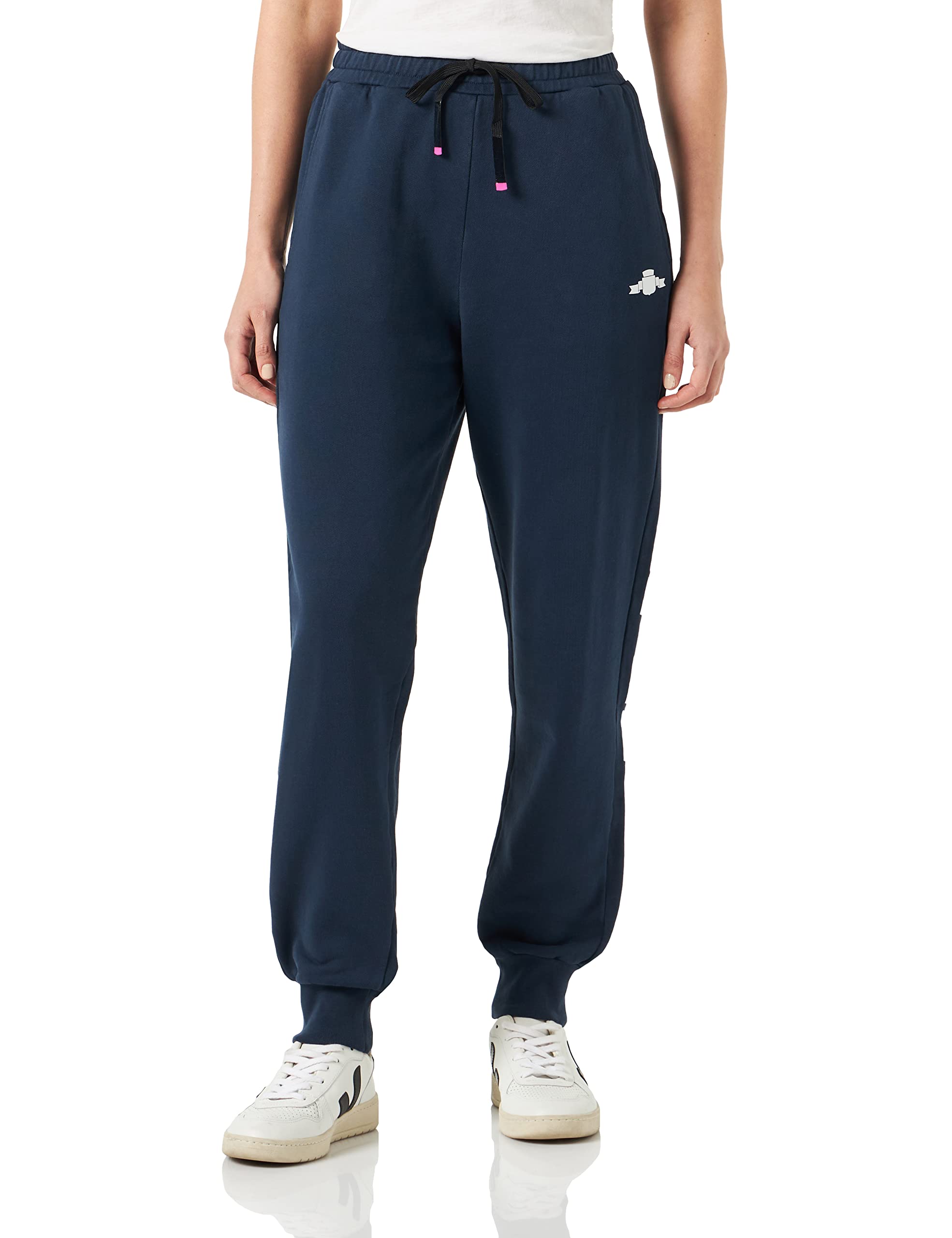 Replay Women's Jogging Pants with Drawstring, Blue 085 (Blue), XXS