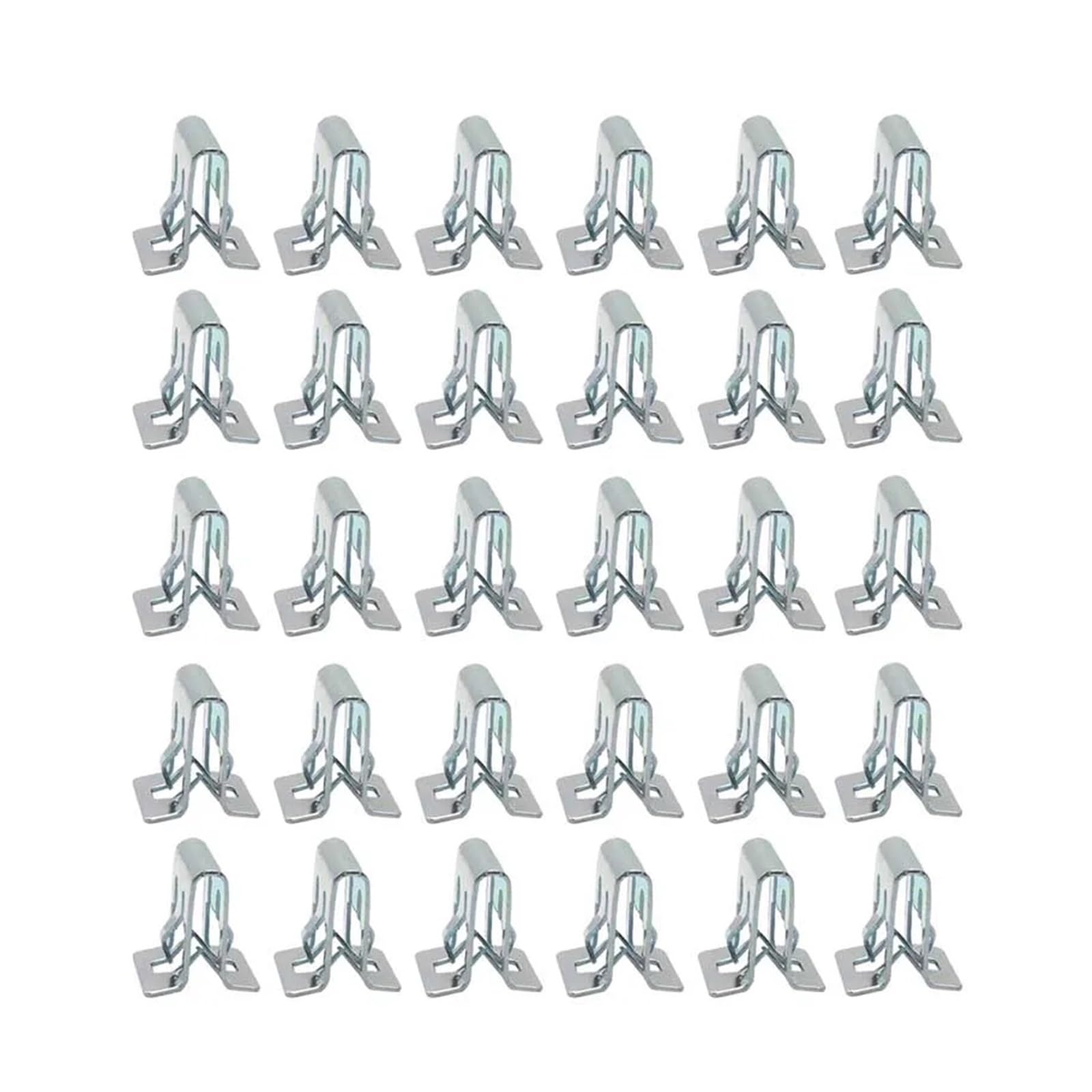 KXFVYNE Metal Retainer Clip Car Dashboards Panel Interior Trim Plate Fixed Buckle Auto Fasteners(30pcs)