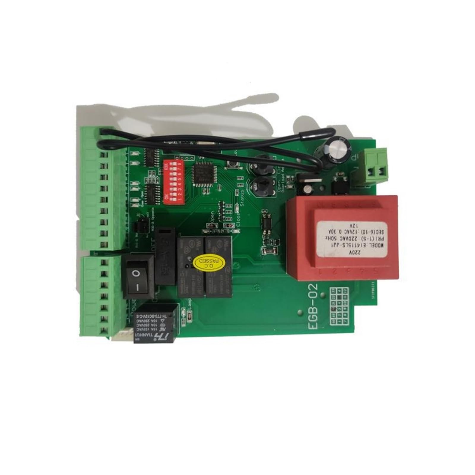 Płyta sterująca do otwieracza bramy przesuwnej, płytka sterująca silnika, płytka drukowana sterownika, karta elektroniczna Silna wrażliwość(110V a)
