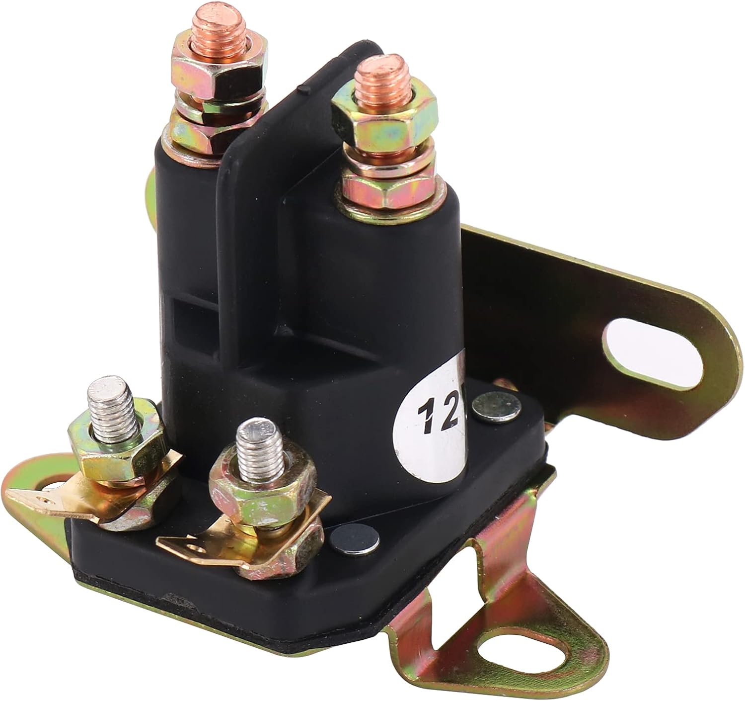 DVPARTS Universal Starter Solenoid DC Contactor 892-1251-210-50 892-1221-210 894-1221-210 892-1251-210 892-1251-210-53 884-1221-210 for Trombetta Universal Double Terminal 12 Volt