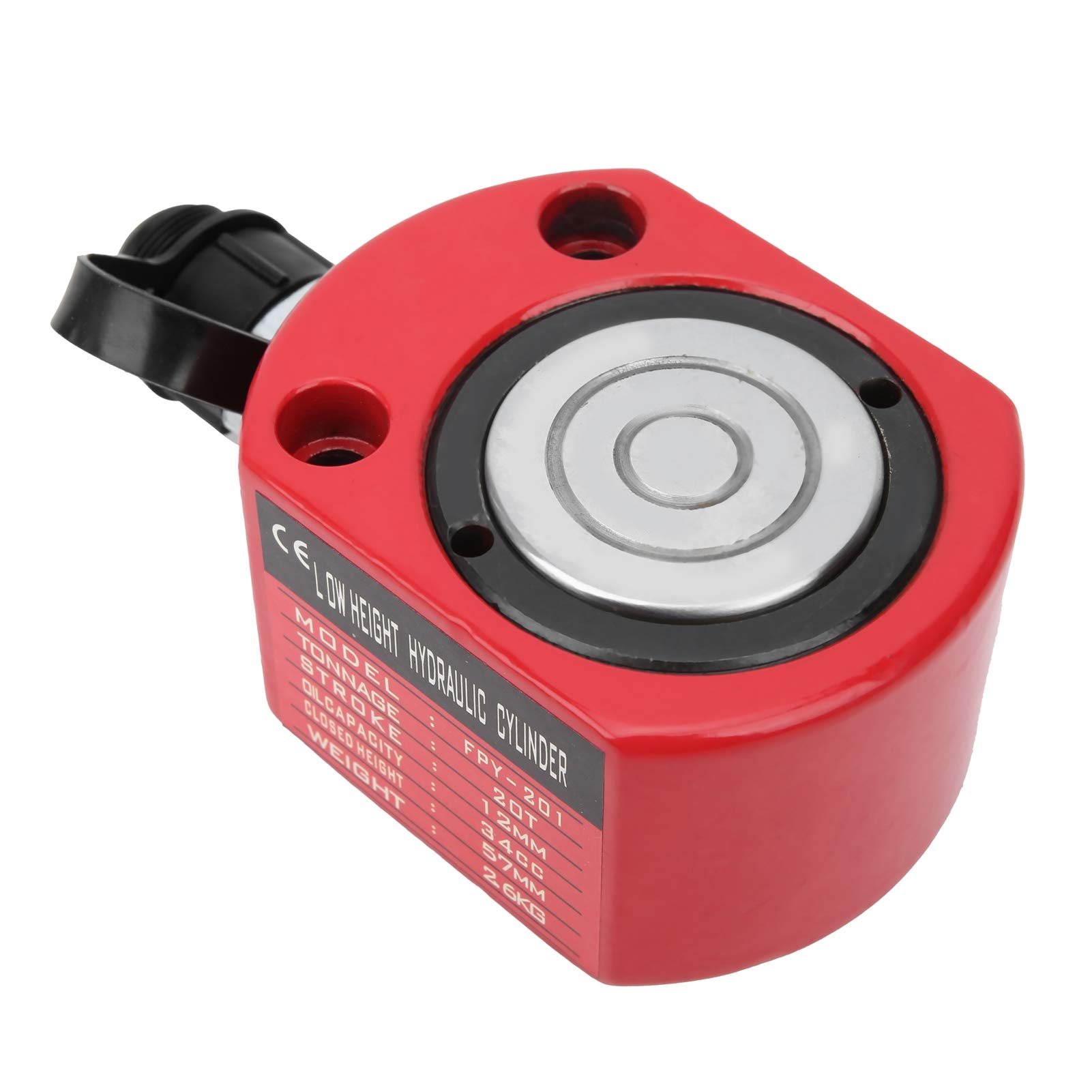 Cylinder Hydrauliczny 20T Oddzielny Tłok z Wydrążonym Otworem Elektronarzędzia Produkty Przemysłowe Cylindry Hydrauliczne Narzędzia Sprzętowe FPY-201 dla Elektryczności Przemysł Chemiczny Przemysł Mas