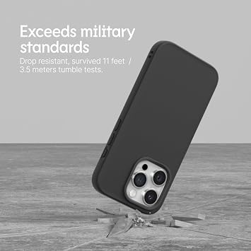 RhinoShield Case Compatible with [iPhone 15 Plus] | SolidSuit - Shock Absorbent Slim Design Protective Cover with Premium Matte Finish 3.5M / 11ft Drop Protection - Bordeaux Red