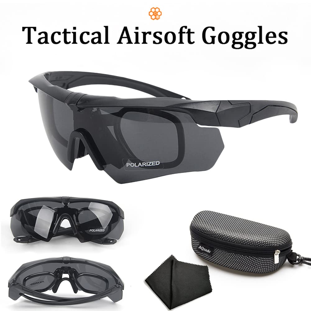 Casco Airsoft OneTigris MICH 2000 Con Maschera E Occhiali – Set 3 In 1, Regolabile, Per Softair E Paintball
