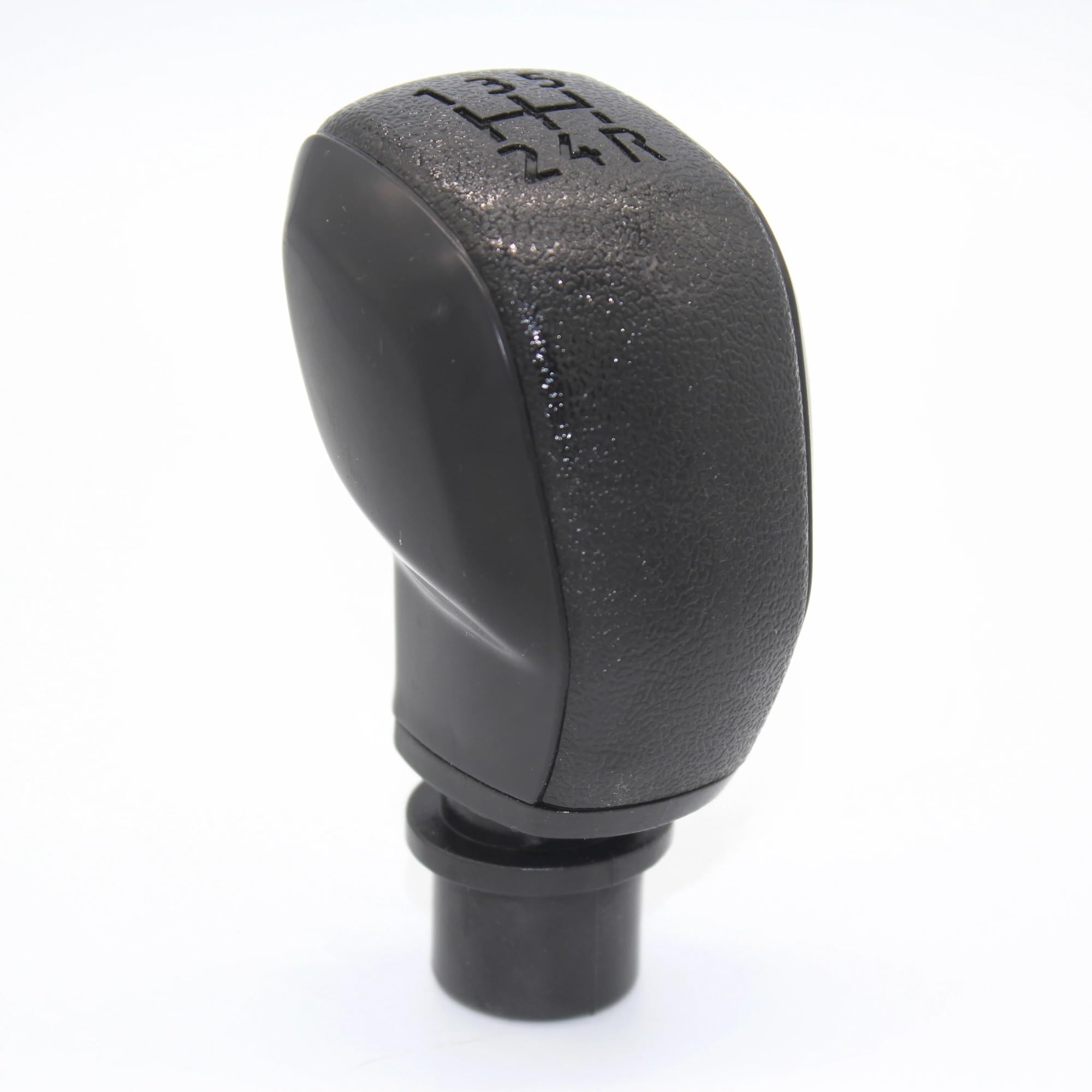 Jxewmtmc for Peugeot 307 301 206 207 408 308 508 2008 3008 5 Speed ABS Gear Shift Knob Gear Stick Shift Cover(Black)