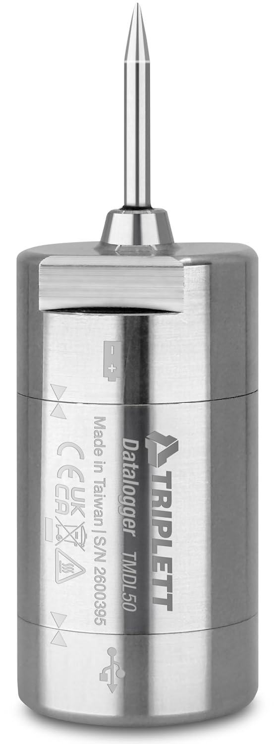 Triplett TMDL50 High Temperature Datalogger, 125°C Continuously / 140°C Short Term