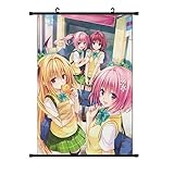 I nostri dispositivi di personaggi anime presentano gli amati personaggi di Nana Astar Deviluke, Lala Satalin Deviluke, Asui Tsuyu e Yuuki Mikan in entrambe le tele da parete in tessuto.