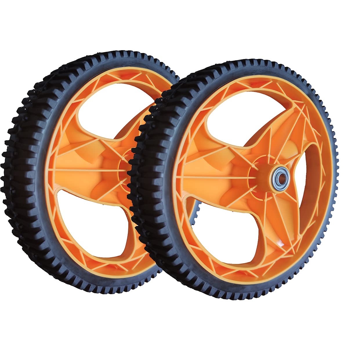 2 x Roue Arrière 293mm 78 Dents pour Craftsman, Partner, Electrolux, McCulloch, Rally et autres tondeuses à gazon